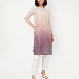 max Women Embroidered Straight Kurta-picture-23