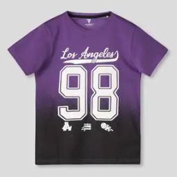 Boys Numeric Print Crew-Neck T-Shirt-8