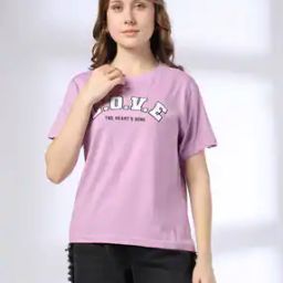 Women HD + Pigment Print Boxy Fit Round-Neck T-Shirt-image-20