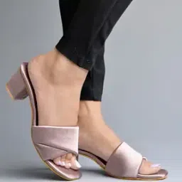 Open-Toe Chunky Heeled Sandals-image-12