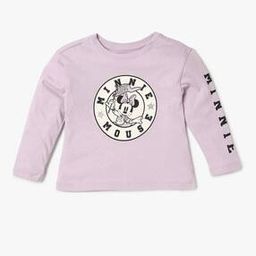 Minnie Mouse Print Cotton T-Shirt-image-83