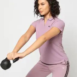 Women Regular Fit Polo T-Shirt-image-96