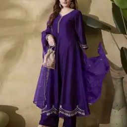 Sequence EmbroideredFlared Kurta Set-picture-14