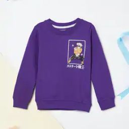 Boys Anime Printed Sweatshirt-image-32