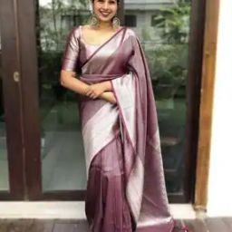 Women Geometric Woven Kanjeevaram Banarasi Silk Saree-image-69