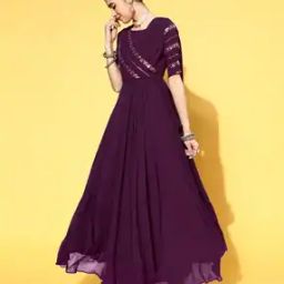 Embroidery Anarkali Kurta-image-72