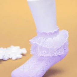 neska moda Women Lace Socks-picture-48