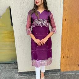 Women Embroidery Kurti-image-93