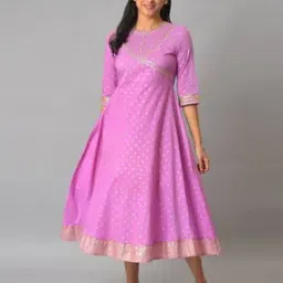 Printed Anarkali Dress-image-76