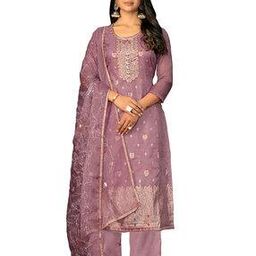 Women Embroidered 3-Piece Unstitched Dress Material-image-23