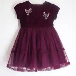 Embellished Fit & Flare Dress-picture-1