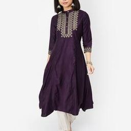 max Women Embroidered A-line Kurta-picture-9