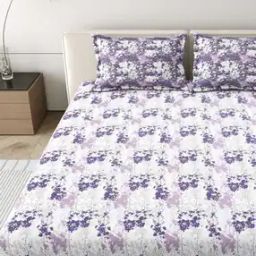 Cotton King Bedsheet with 2 Pillow covers-image-72