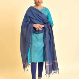 Women Dupatta with Tassels-image-67