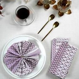 Set of 6 Printed Napkins-image-57