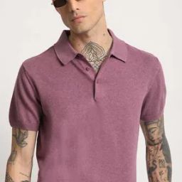 Men Regular Fit Polo T-Shirt-image-89