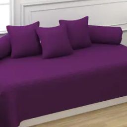 Set of 6 Striped Diwan Set-13