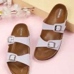 Women Slip-on Sandals with Faux leather upper-image-25