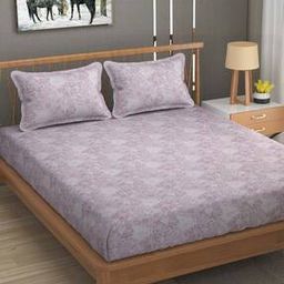 Floral Double Bedsheet with Pillow Covers-image-99