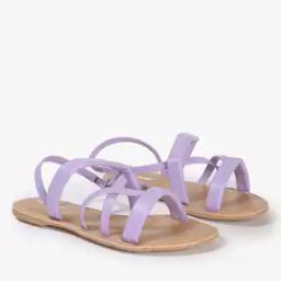 Strappy Slingback Flat Sandals-picture-18