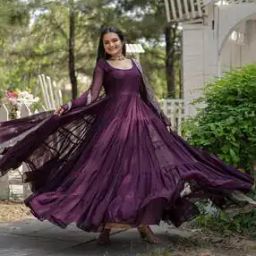 Women Flared Kurta Set-image-15