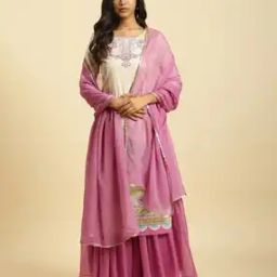 Women Dupatta with Gotta Patti Border-2