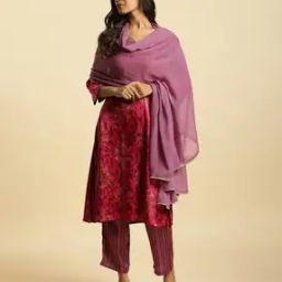 Women Chiffon Dupatta with Lace Border-picture-16