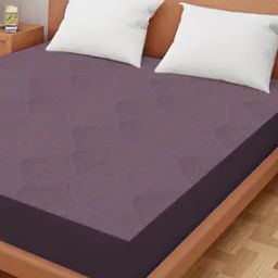 Quilted King-Size Fitted Mattress Protector-image-32