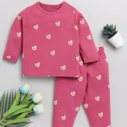 Graphic Printed Nightsuit Set-picture-35