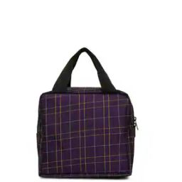 Checked Reusable Lunch Bag-11
