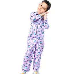 Boys Printed Shirts & Pants Set-47