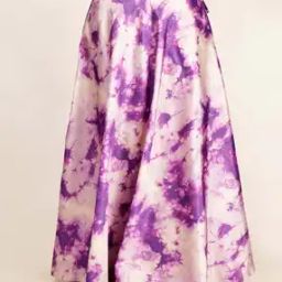 Women Tie & Dye Flared Skirt-39