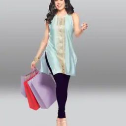 Full-Length Cotton Stretchable Leggings-image-54