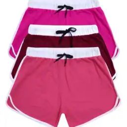 Girls Pack of 3 Regular Fit Bermuda Shorts-image-94
