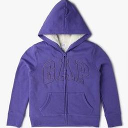 Girls Logo Embroidered Relaxed Fit Hoodie-picture-17