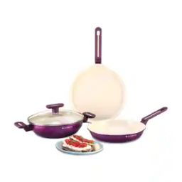 Bellagio Ceramic 4-Piece Cookware Set-8
