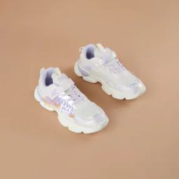 Girls Round-Toe Shoes with Velcro Fastening-picture-43