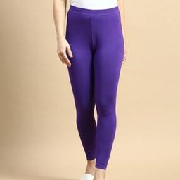Women Pack of 2 Ankle-Length Leggings with Elasticated Waist-image-113