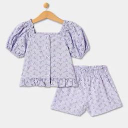 r&b Embroidered Shorts & Top Sets-picture-1