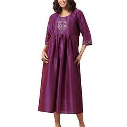Women Embroidery A-Line Dress-image-47