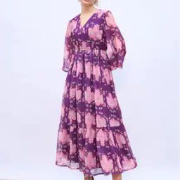 Floral A-Line Dress-picture-47