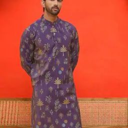 Regular Fit Long Kurta   -image-72