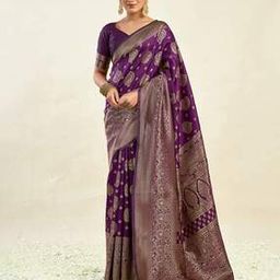 Women Zari Woven Saree-image-17