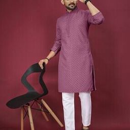 Embellished Regular Fit Kurta-10