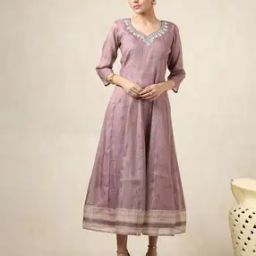 Women Embroidered A-Line Dress-image-49
