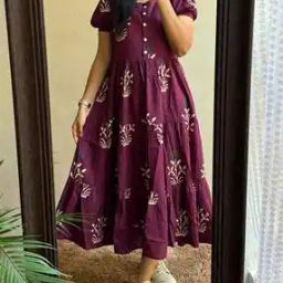 Women Printed Fit & Flare Dress-image-59