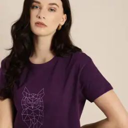 Geometric Print Slim Fit T-shirt-image-101