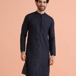 kisah Mandarin Collar Long Kurta-picture-28
