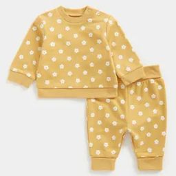 Floral Print Sweatshirt & Joggers Set-picture-37