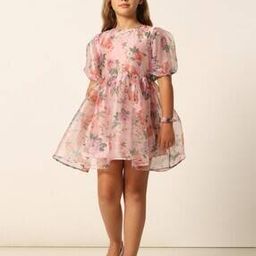 vero moda Girls Printed Fit & Flare Dress-picture-47